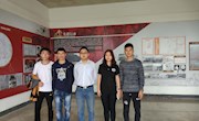 乐动online(中国)学生党支部参观红军长征胜利80周年主题展览